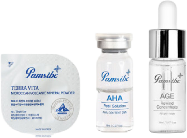 팜스아이비씨 테라필(1회분) 모공순삭 화산토 피지 광채필링 보습, 1개