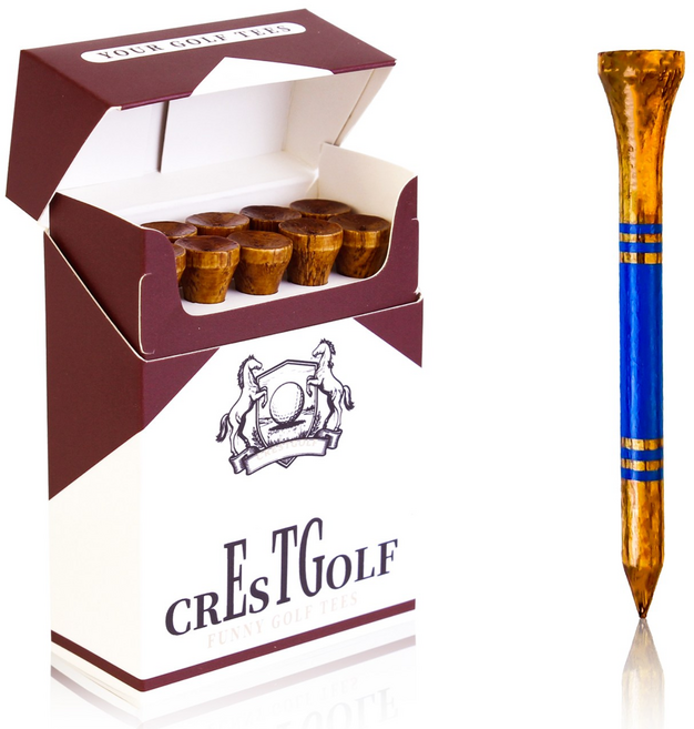 프리미엄 우드 골프티 롱티 골프티 골프티꽂이 높이조절 70mm 10p, 10개, 브라운색