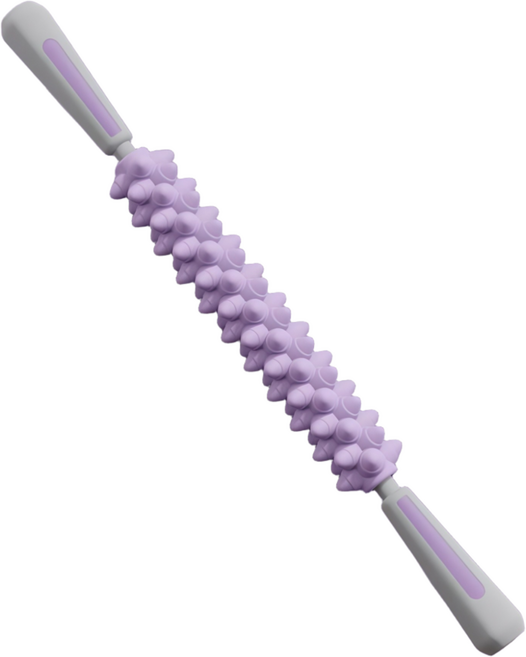 ADUNE 프리미엄 릴렉스 마사지 롤러 스틱, 퍼플, 1개