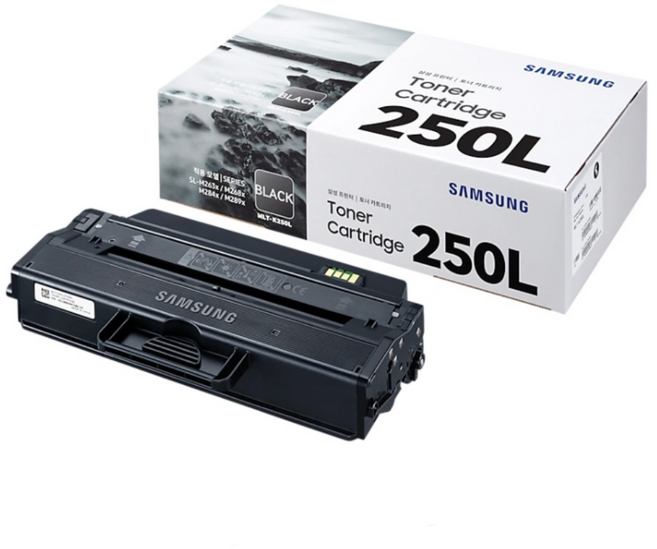 MLT-K250L (삼성 250L) [삼성/검정(대용량)/정품토너]-3 000매, Black, 1개, MLT-K250L(대용량)