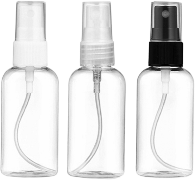 [25개묶음판매] 스프레이용기 50ml 60ml 75ml 80ml 100ml 플라스틱 공병 화장품용기, 0.05l, 10개