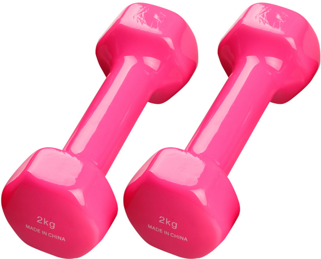 2kg 아령 2p1세트 덤벨, 1세트