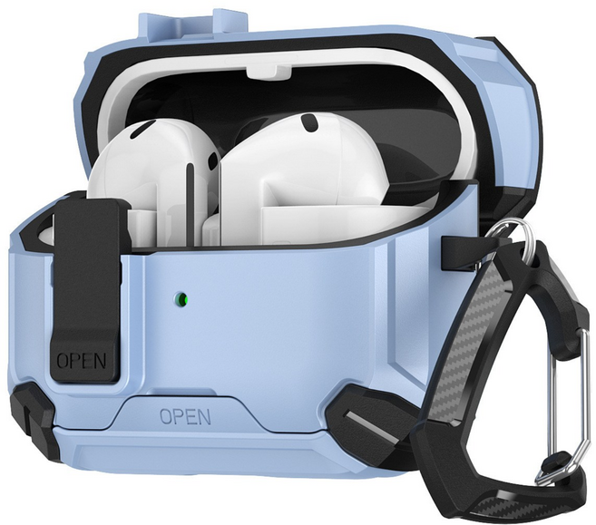 갤럭시 버즈 3 케이스 버즈 3 프로 케이스 게임 디자인 카툰, 라이트 블루, 1개, 버즈 3 /버즈 3 프로