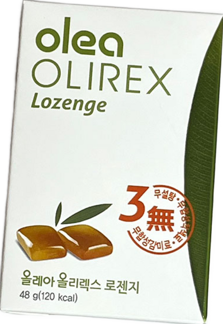 올레아 올리렉스 로렌지 48g 목캔디, 1개