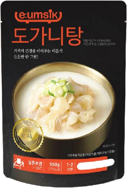 청우식품 이음식 도가니탕, 550g, 10개