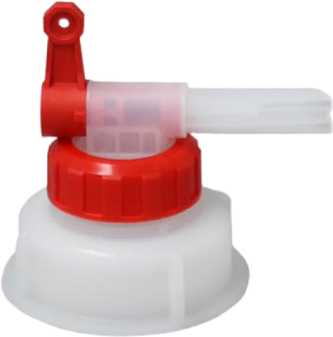 20리터 말통 소분 밸브 소분코크 소분캡 말통펌프 세제용 락스용 말통용, 소분밸브(20L용), 1개, 20L