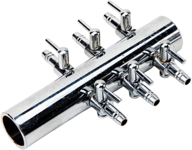 스테인레스분지 6구, 1개