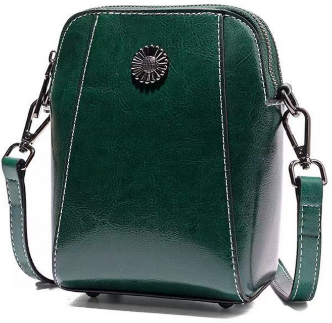 윤휘 소가죽 핸드폰가방 여성 크로스백 미니가방 가죽백 YOONHWI