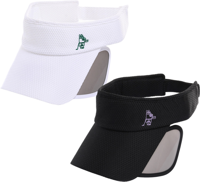 [페라]벌짚 슬라이드 썬캡 골프/등산/야외 활동 썬캡, 화이트