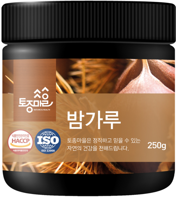 토종마을 밤가루, 250g, 1개