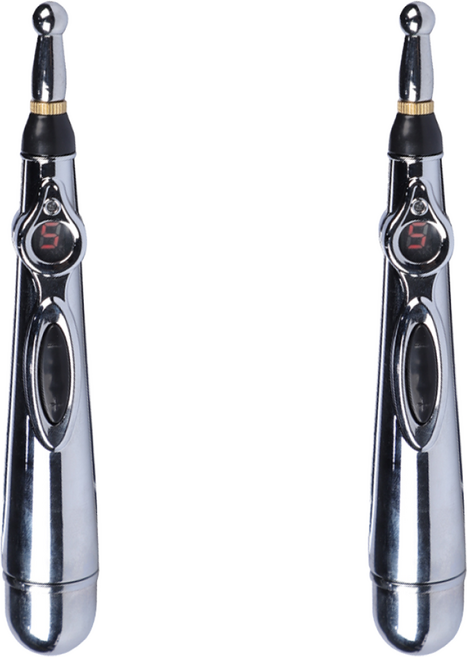 헬스투오 EMS 저주파 마사지펜 BHW-MPS-600, 1+1 마사지펜 기본형