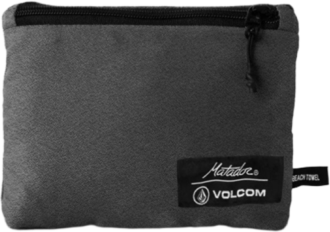 마타도르 볼콤 비치타올 Packable Beach Towel MVBT01GG, 1개, GG