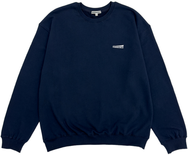 키너블(KEENABLE) Basic line Sweatshirt 헬스맨투맨 운동맨투맨 짐웨어 운동복 트레이닝복