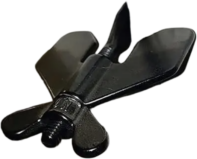 모이무드 휴대용 나비 방문 도어락 호텔 걸쇠 이중 안심 문 잠금 장치 침입방지 해외 여행, 블랙, 1개