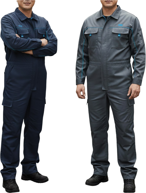 GTM 남성 봄 가을_ZN라인일체형작업복 작업복 단체복 정비복 우주복 일체형 스즈키복