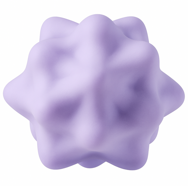 핏플로우 지압 마사지볼 손발 겸용 라지 2개입, 2개, 라지(퍼플+퍼플)