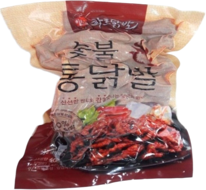 [134] 한강 숯불 통뼈닭발 400g, 1개