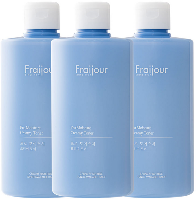 프레쥬 프로 모이스처 크리미 토너, 500ml, 3개