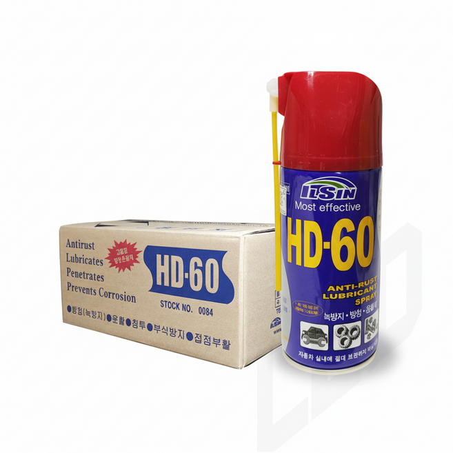 일신 HD-60 윤활제 방청제 녹방지 녹제거제, 30개