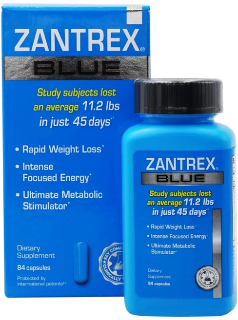 잔트렉스 블루 캡슐, 84정, 1개 - 쿠팡