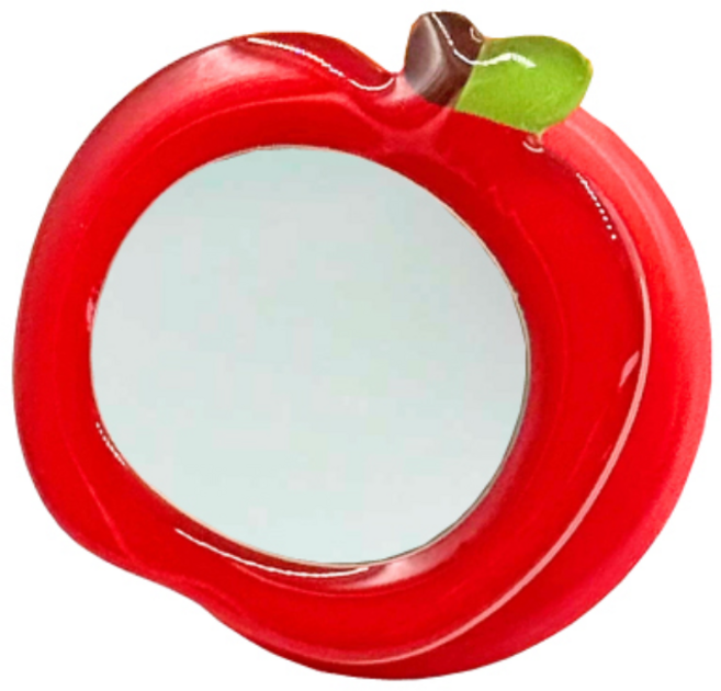 레드 사과 미러 맥세이프 그립톡 스마트톡 거치대, 1개, 사과 미러 - 맥세이프