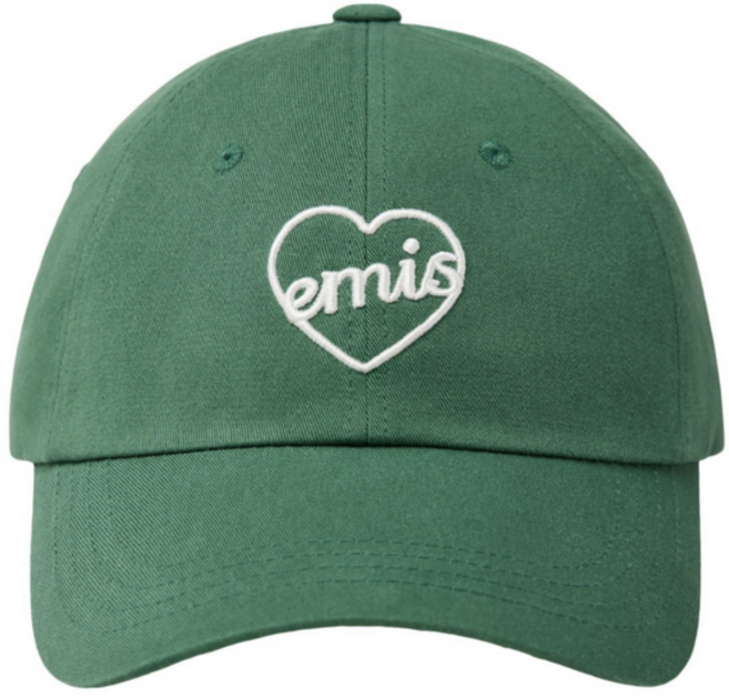 HEART BALL CAP-GREEN