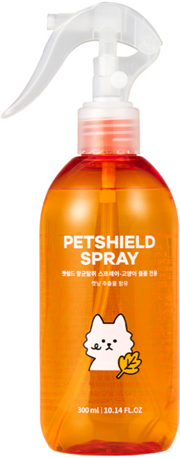 펫쉴드 항균 탈취 고양이 스프레이 본품, 300g, 300ml, 1개