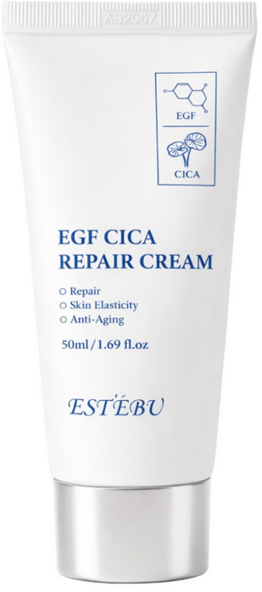 에스떼뷰 EGF 시카 병풀 수분 보습 미백 홍조 이지에프 재생크림 50ml, 1개, 50g