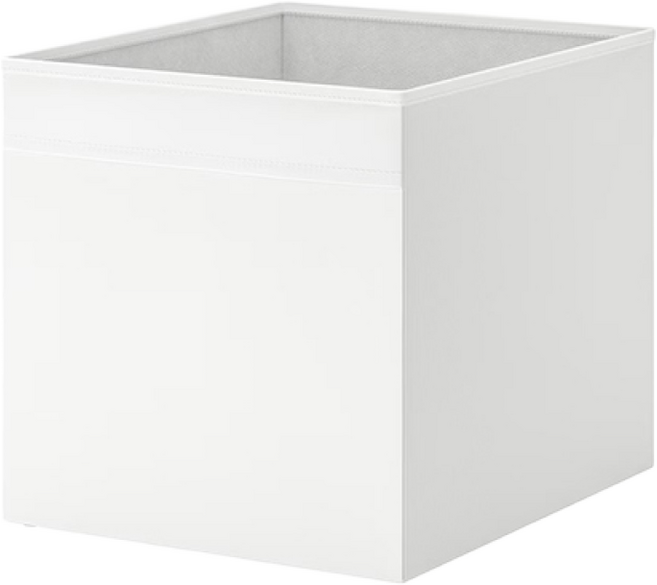 [당일출고/무료배송] 이케아 DRONA 수납 정리함, 화이트, 1개