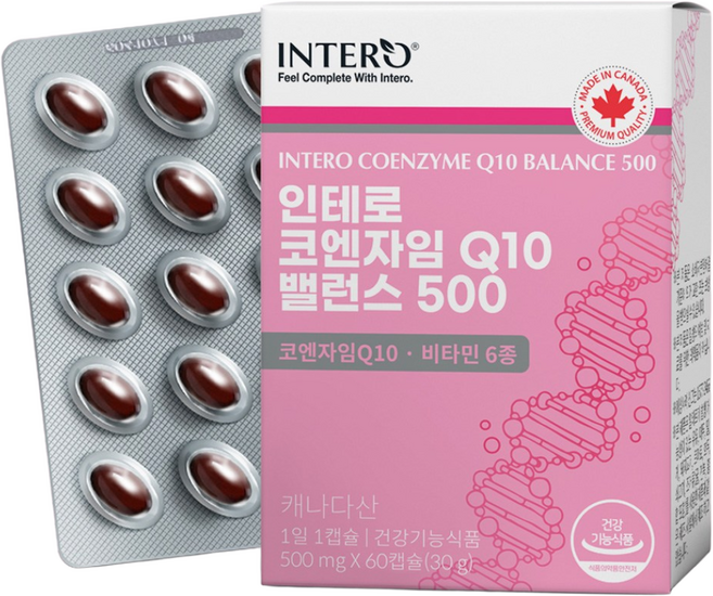 비비킹 인테로 코엔자임큐텐 코큐텐 높은 혈압감소 도움 코엔자임Q10 COQ10 항산화에 좋은 영양제 메타 식약처 인증 건강기능식품 비타플랜 CQ10 코엔자이큐텐 코엔자인큐텐, 60캡슐, 1개