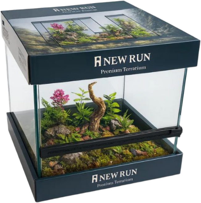 [뉴런쥬라기] NRC 프리미엄 테라리움 / 파충류사육장 도마뱀사육장 유리사육장 비바리움유리장