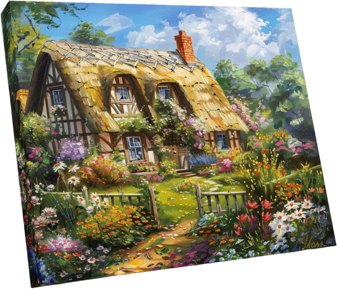 뉴타임즈 다이아 그림 자수 세트 다이아몬드 그림 DIY 세트 거실 장식 수공예품 보석 십자수 모자이크 400cm 액자 포함, 1세트, FJ000475-40x50cm