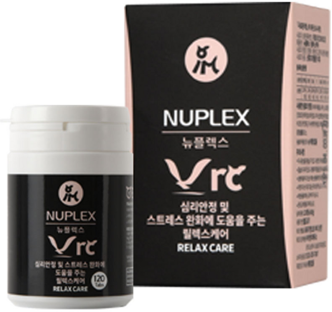 아이앤지메딕스 반려동물 뉴플렉스 영양제, 120정, 스트레스완화/안정/집중력관리, 1개