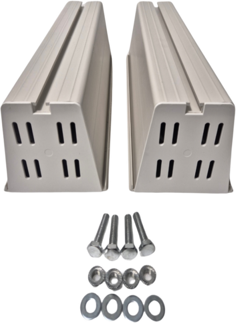 [이제이에스몰] 국산 인증 에어컨 실외기발 실외기받침대 간편설치 안전설치대 (사이즈 소) 430 1개