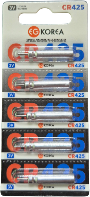 CR425 100+10개 이지코리아 배터리 전자케미 전자찌, 100개