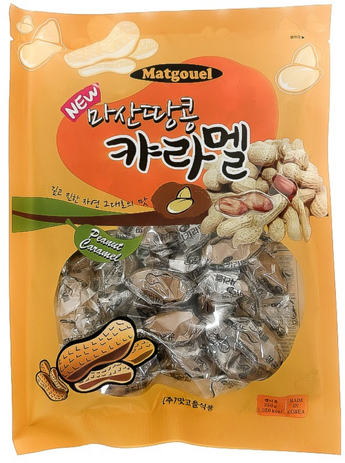 맛고을 땅콩카라멜 box (250g x 10개), 250g, 10개