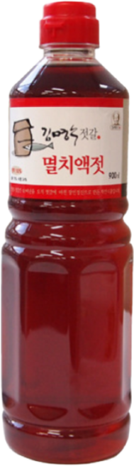 김명수젓갈 명인 김장 필수 3년 숙성 프리미엄 멸치액젓, 900ml, 1개