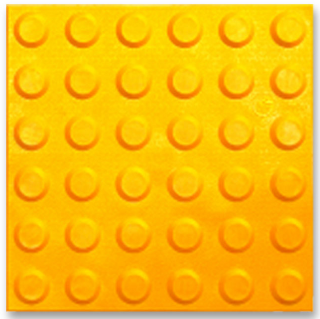 하나 공구 [국내생산] 점자블럭 점형 선형 블록 양면테이프 1개, 점형 점자블럭(낱개 판매 1pc)