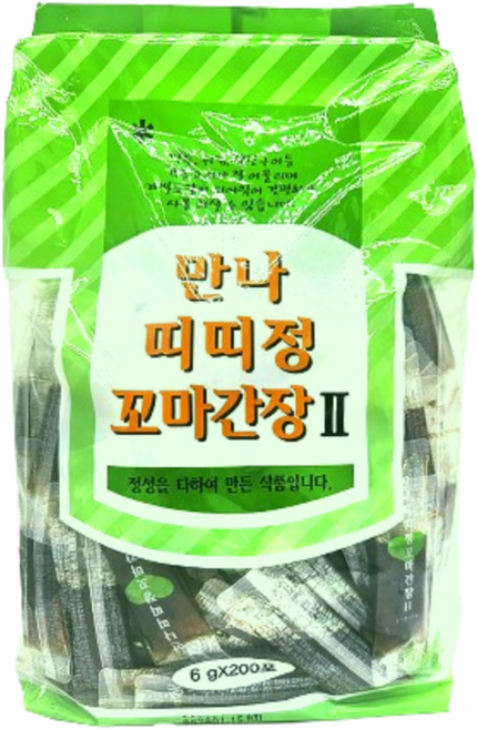 연합식품 만나띠띠정 꼬마간장 일회용 배달용 포장용 만두간장, 1.2kg, 1개