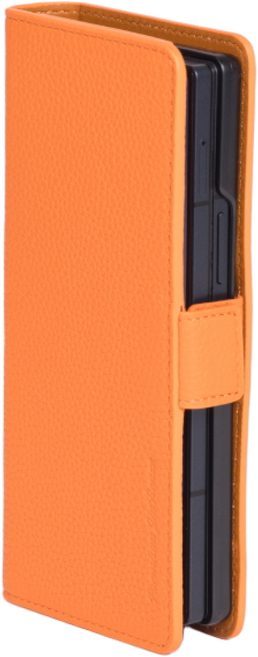 진렌체 비에토 천연 소가죽 토고 갤럭시 Z폴드 지갑 케이스