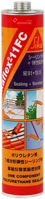 씨카 11FC 속경화 우레탄실란트 300ml 백색, 1개