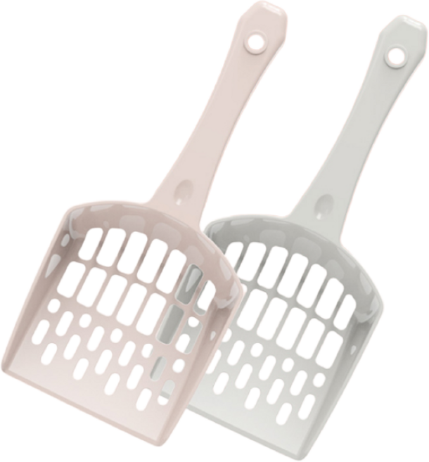 홈퓨어스 고양이 모래삽 / 국내제조 걸이형 고양이 배변처리, 그레이, 1개