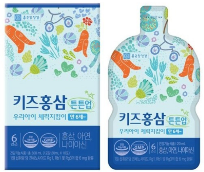 코스트코 종근당건강 키즈홍삼 튼튼업, 20ml, 1개