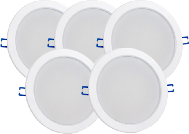 LED 다운라이트 6인치 20W 국내산 삼성칩 매립등 세트, TL 주광색(하얀빛), 5개
