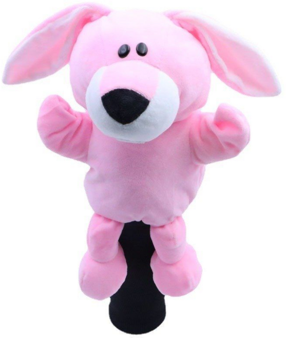 드라이버커버 아이언커버 골프채커버 골프클럽 골프용품 골프헤드커버 동물 인형 골프 클럽 커버, f. 토끼, 1개