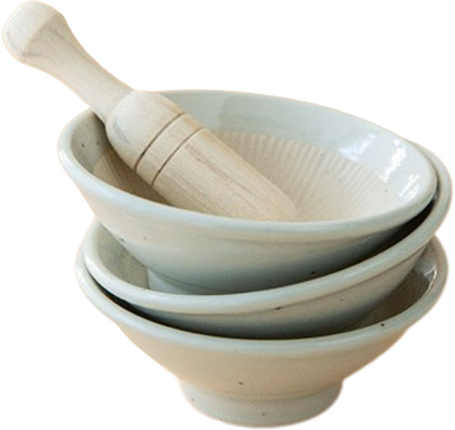 해푸리 이천도자기 미니 깨갈이절구, 미니 절구 깨갈이, 1개