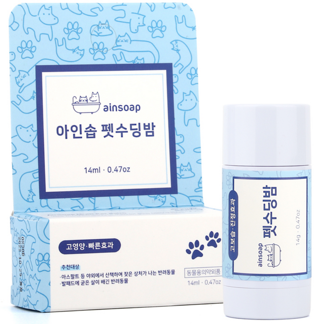 아인솝 펫 수딩밤, 14g, 1개