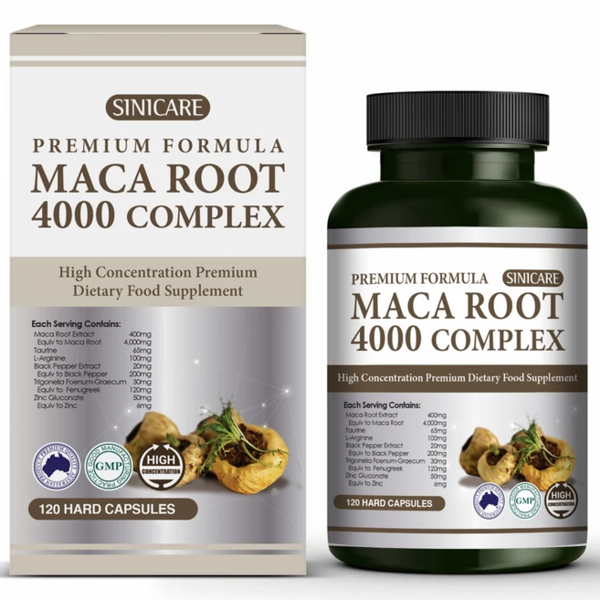 시니케어 마카루트 4000 포맨 고함량 MacaRoot Complex 120정, 2개 - 쿠팡