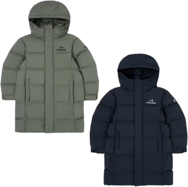 [백화점출발] 아이더 키즈 공용 제타 2.5 롱 구스다운 자켓 JUW25592 가벼운