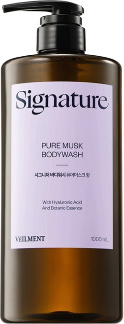 벨먼 시그니처 퍼퓸 앤 모이스처 약산성 바디워시 퓨어머스크, 1L, 1개
